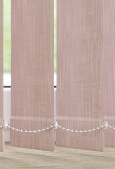 Brindisi, Victorian Pink - Vertical Blind Slats